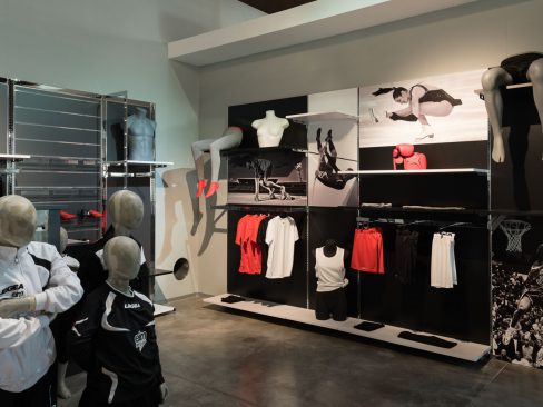 arken spa showroom allestimento negozi