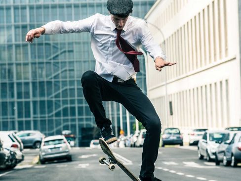 ritratto per stuntman a roma